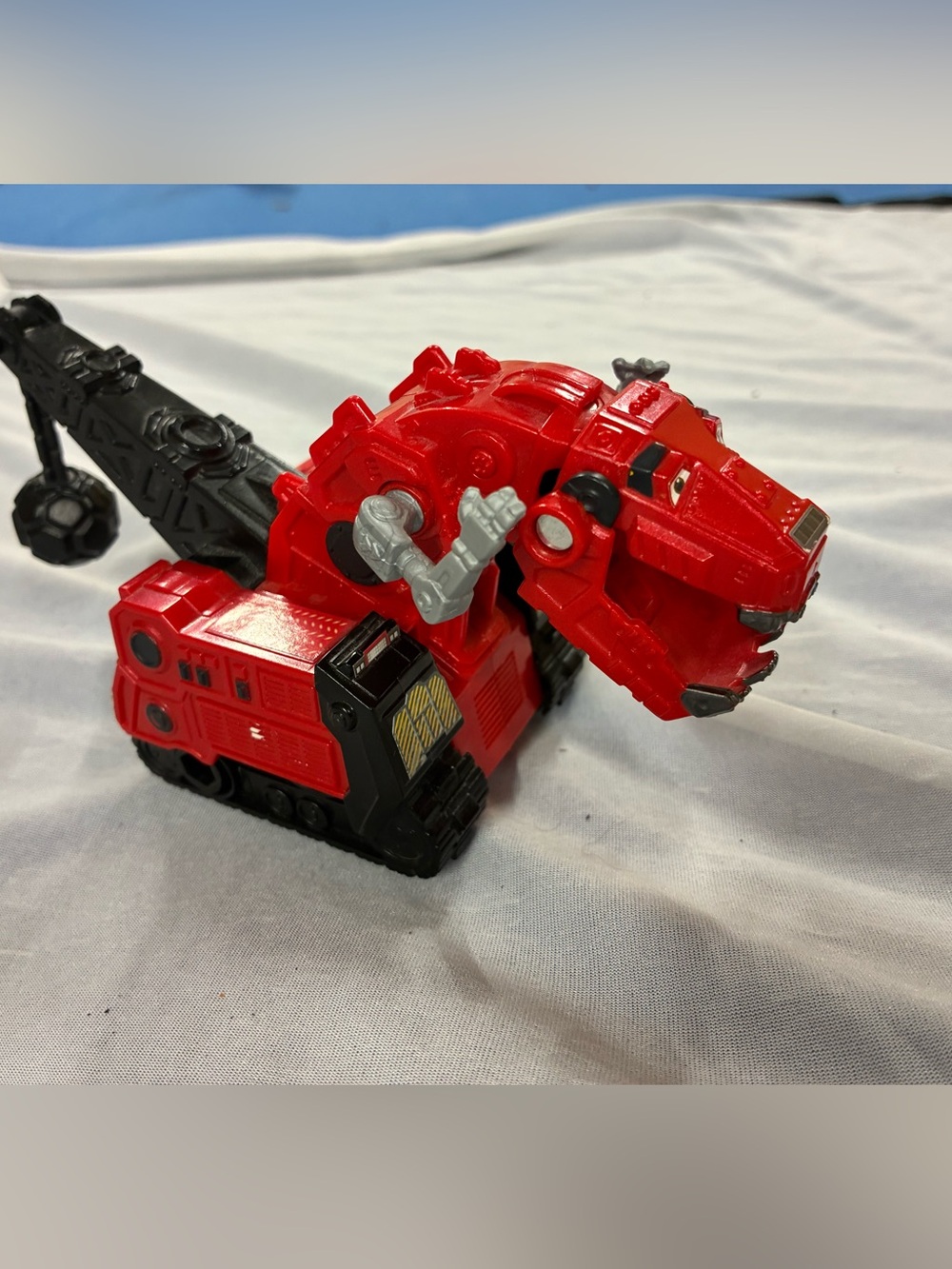 Dinotrux Ty Rux Red Dinosaur 4" Diecast Vehicles Collectibles Gift No Box